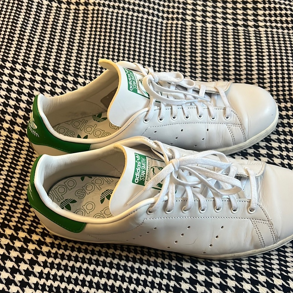 Addias Stan Smith White and Green